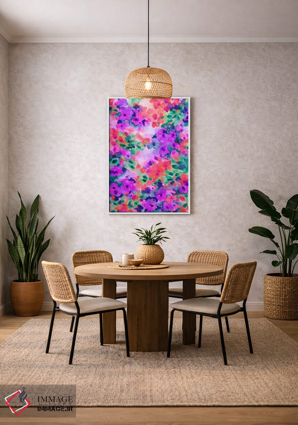 تابلو دکوراتیو شکوفا شدن ۲ اثر ژاکلین مالدونادو - D2W