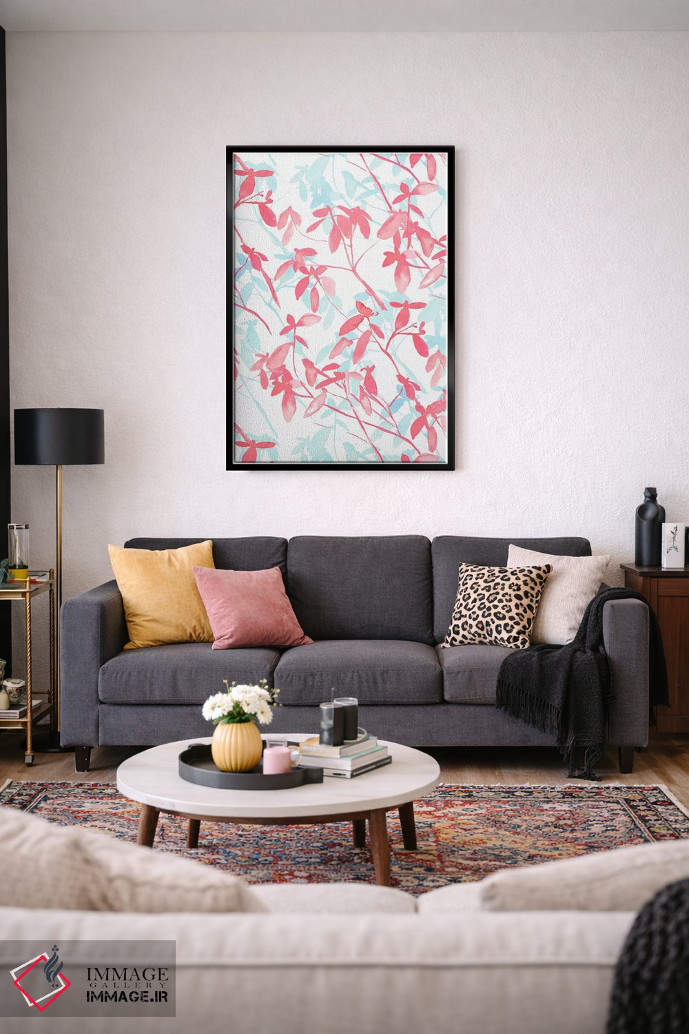 تابلو دکوراتیو پیش آگاهی مرجانی اثر ژاکلین مالدونادو - D5B