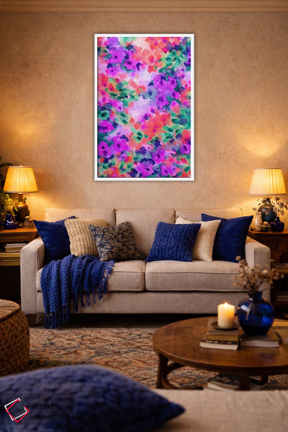 تابلو دکوراتیو شکوفا شدن ۲ اثر ژاکلین مالدونادو - D3W