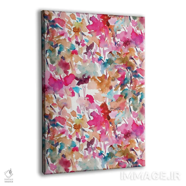 تابلو انتزاعی رنگ محلی ۲ اثر ژاکلین مالدونادو - نمای پرسپکتیو محصول