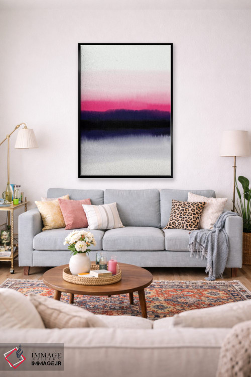 تابلو مینیمال دوباره آغاز کن اثر ژاکلین مالدونادو - D1B