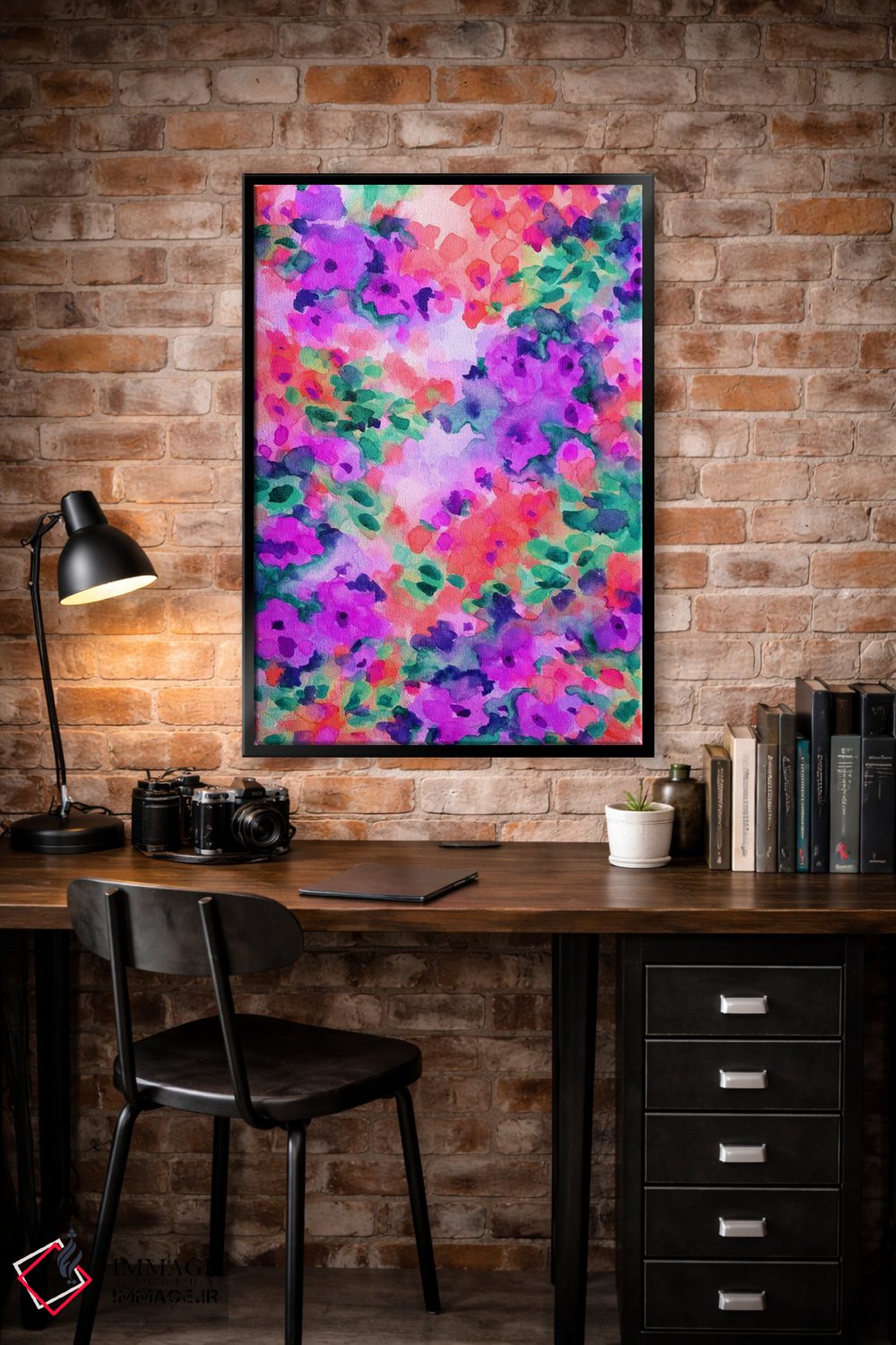 تابلو دکوراتیو شکوفا شدن ۲ اثر ژاکلین مالدونادو - D4B