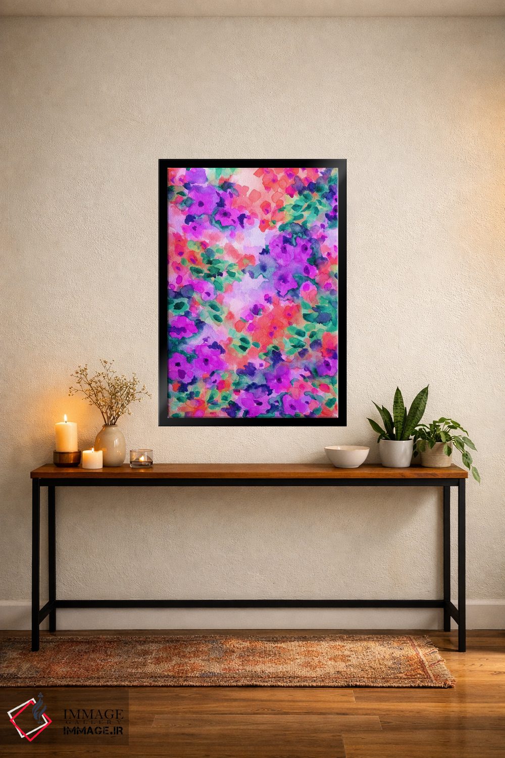 تابلو دکوراتیو شکوفا شدن ۲ اثر ژاکلین مالدونادو - D5B