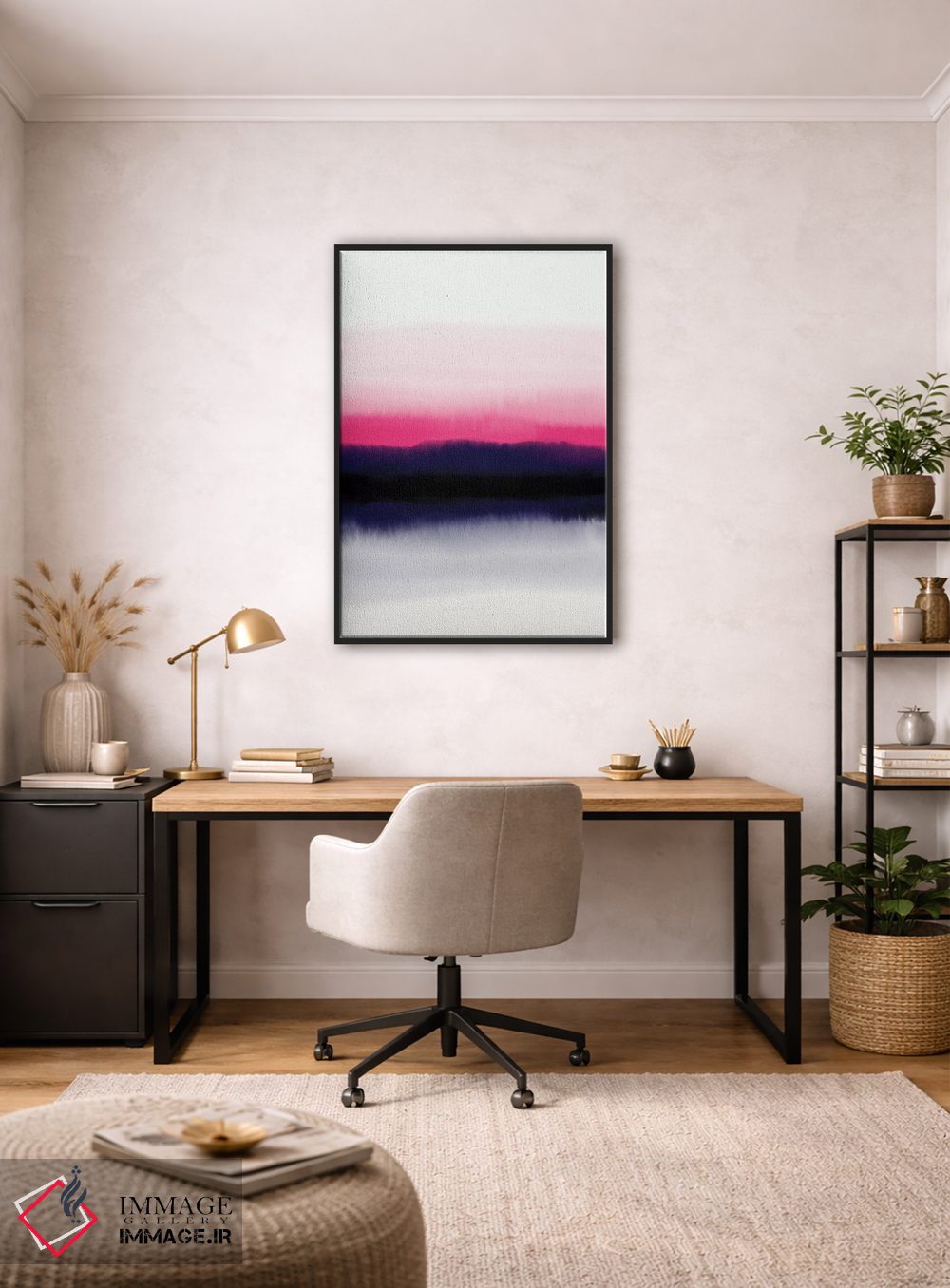 تابلو مینیمال دوباره آغاز کن اثر ژاکلین مالدونادو - D5B