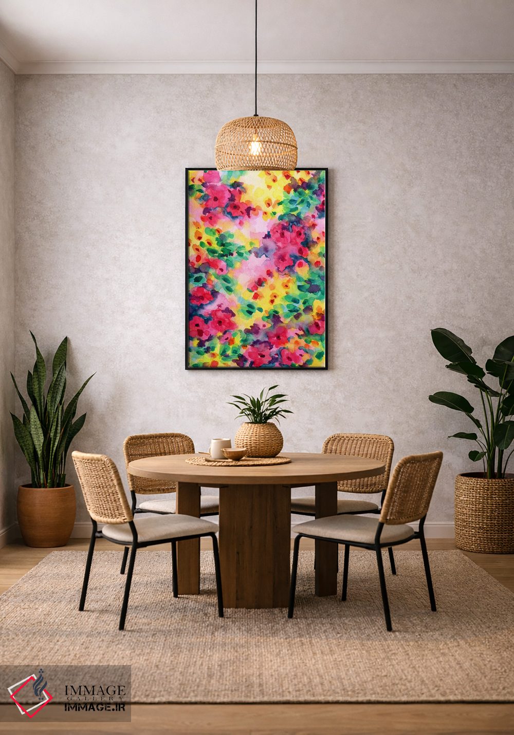 تابلو دکوراتیو شکوفا شدن ۱ اثر ژاکلین مالدونادو - D3B