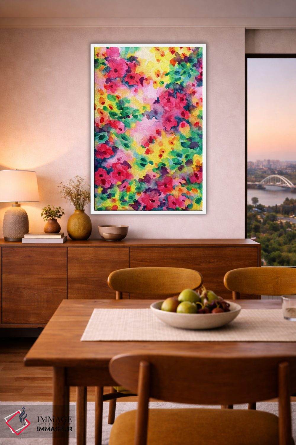 تابلو دکوراتیو شکوفا شدن ۱ اثر ژاکلین مالدونادو - D5W