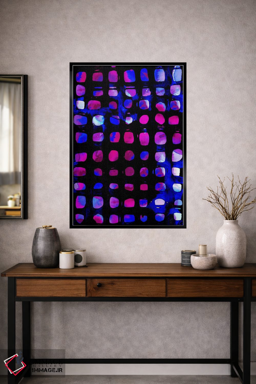 تابلو انتزاعی از درونت می بینم اثر ژاکلین مالدونادو - D2B