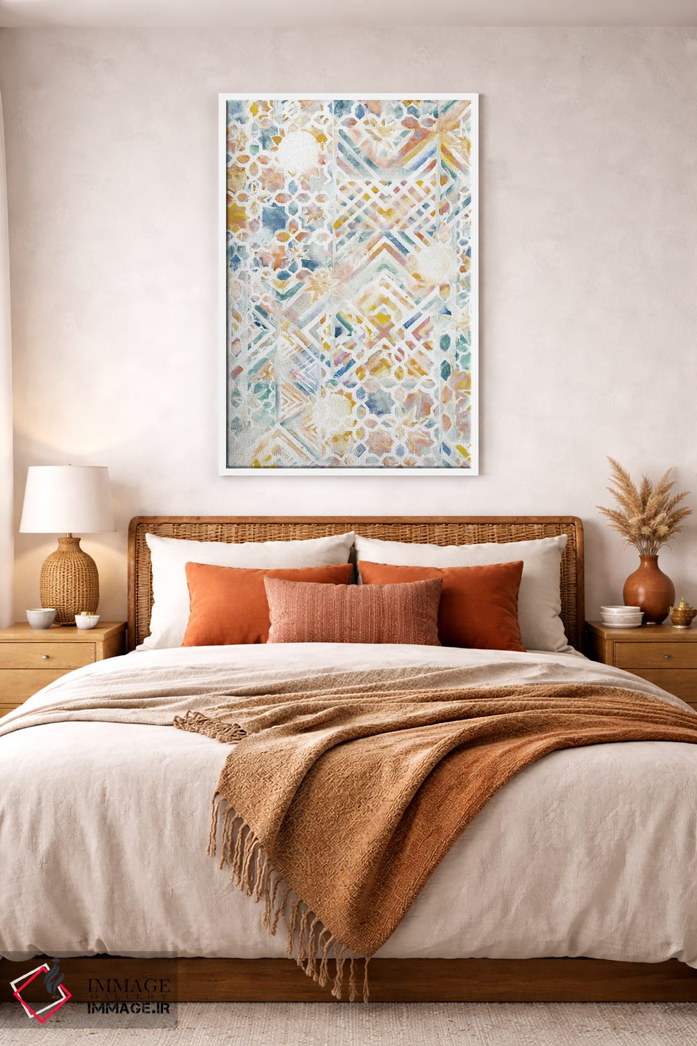 تابلو دکوراتیو ترکیب موزاییکی اثر ژاکلین مالدونادو - D3W