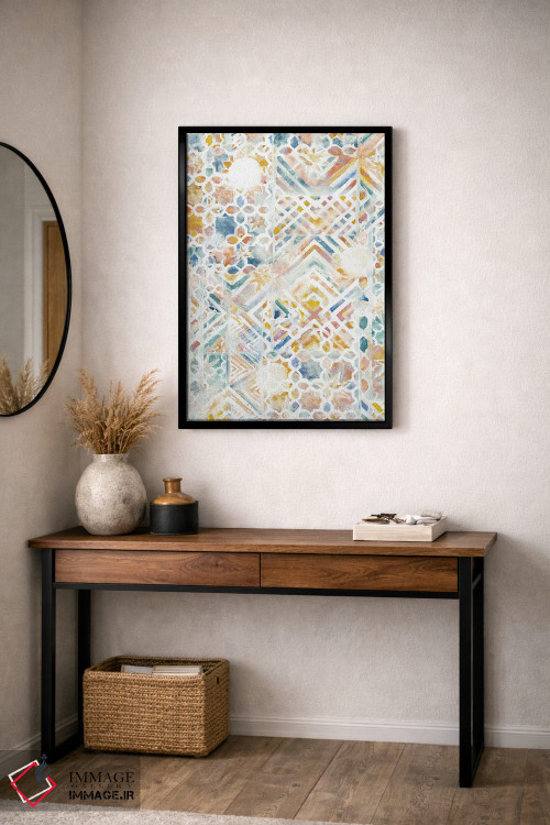 تابلو دکوراتیو ترکیب موزاییکی اثر ژاکلین مالدونادو - D5B