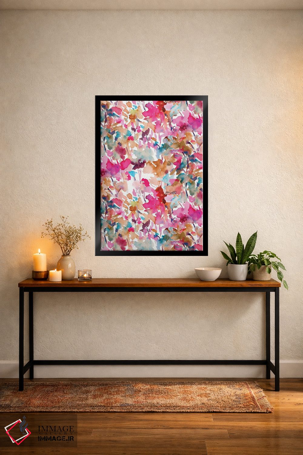 تابلو انتزاعی رنگ محلی ۲ اثر ژاکلین مالدونادو - D4B