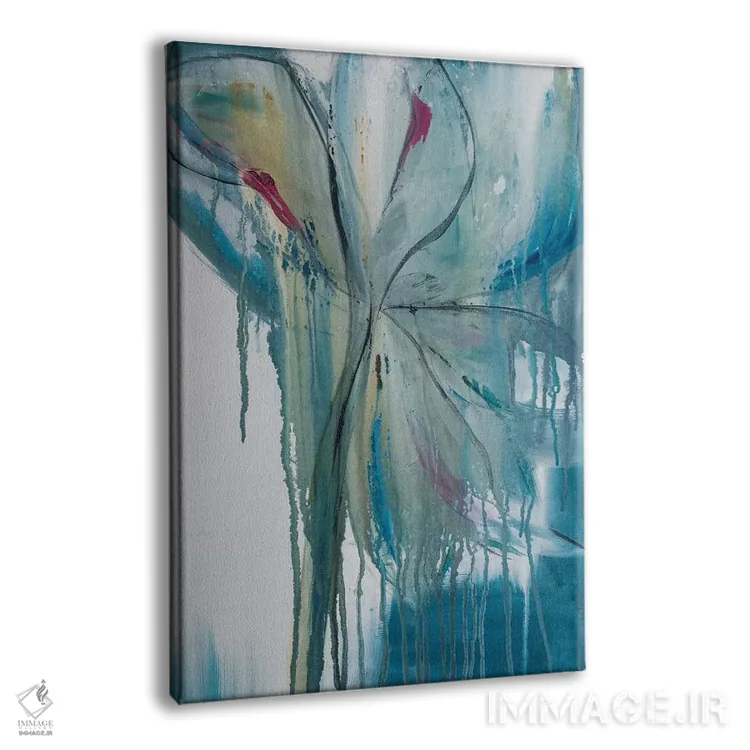 تابلو انتزاعی باران بهاری دو اثر جین ام. رابینسون - نمای پرسپکتیو محصول