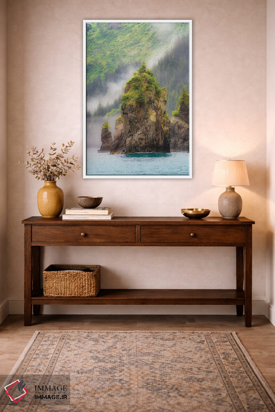 تابلو دکوراتیو Kenai Peninsula Scenic Landscape Of The Rocky Coast,آلاسکا، من… اثر جنت مویر - D2W