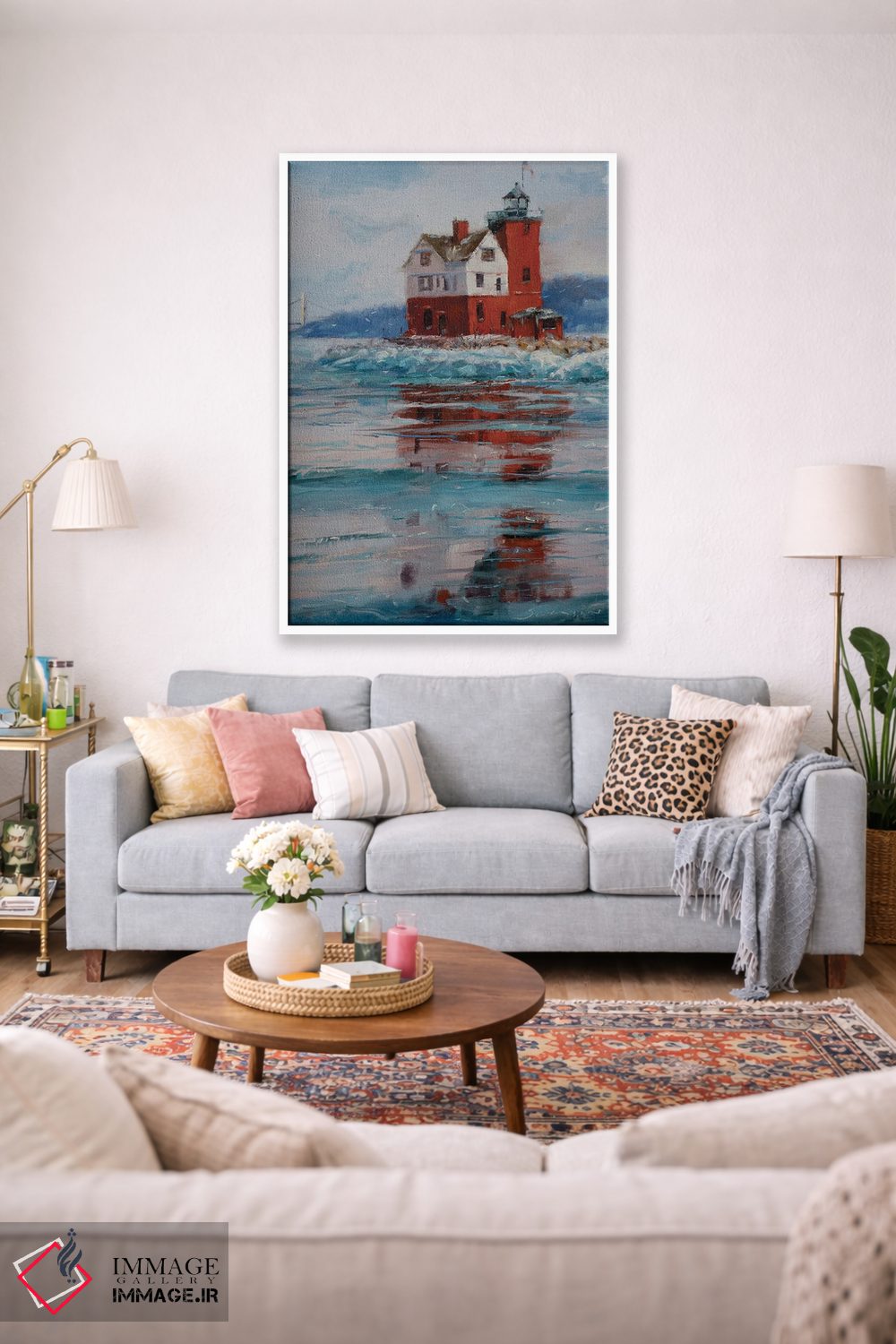 تابلو دکوراتیو منجمد در زمان اثر جیمز سوآنسون - D1W