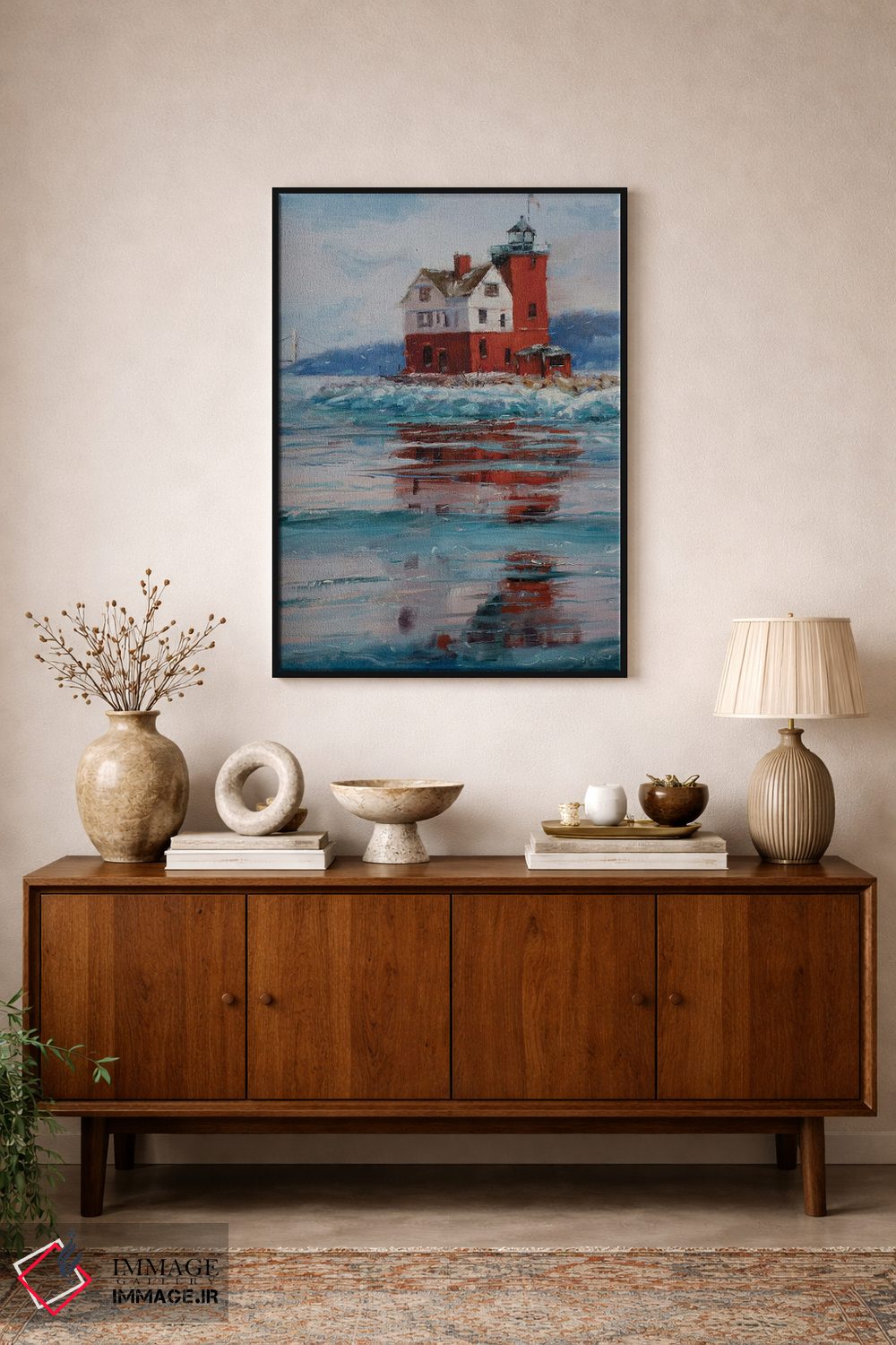 تابلو دکوراتیو منجمد در زمان اثر جیمز سوآنسون - D2B