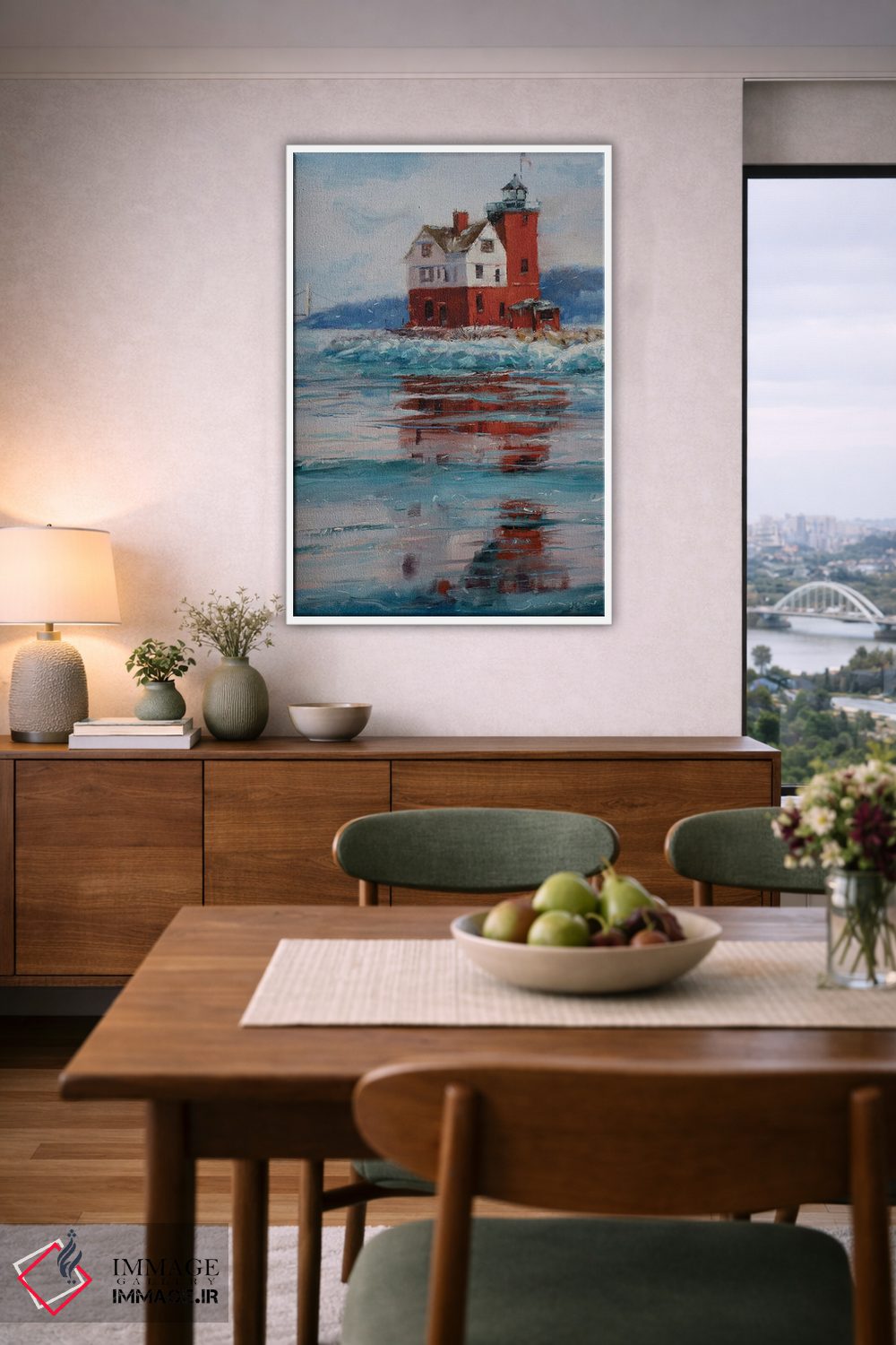 تابلو دکوراتیو منجمد در زمان اثر جیمز سوآنسون - D5W