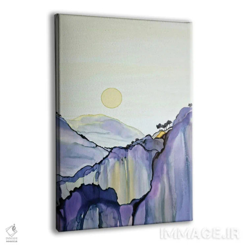 تابلو مدرن خلنگزار وحشی ۲ اثر یان متیو - نمای پرسپکتیو محصول