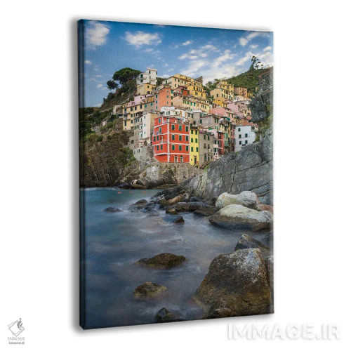 تابلو دکوراتیو Cinque Terre, Italy,شهر ریوماجوره، چینکو تره، ایتالیا اثر یان بکه - نمای پرسپکتیو محصول