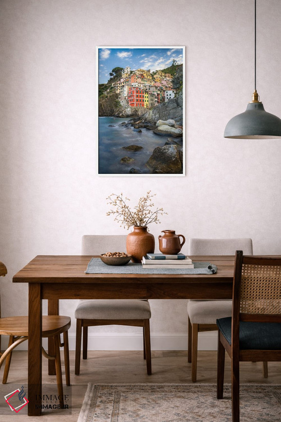 تابلو دکوراتیو Cinque Terre, Italy,شهر ریوماجوره، چینکو تره، ایتالیا اثر یان بکه - D6W