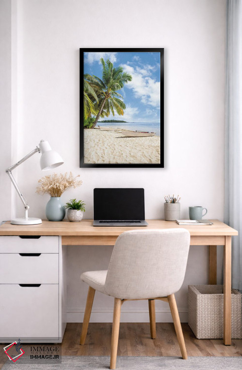 تابلو دکوراتیو بهشت استوایی در بورا بورا اثر یان بکه - D6B