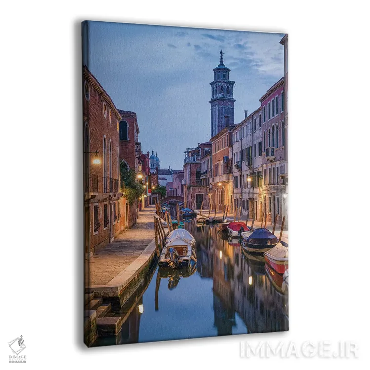تابلو دکوراتیو Dorsoduro, Venice, Italy,رود سان برنابا، دورسودورو، ونیز، ایتال… اثر یان بکه - نمای پرسپکتیو محصول