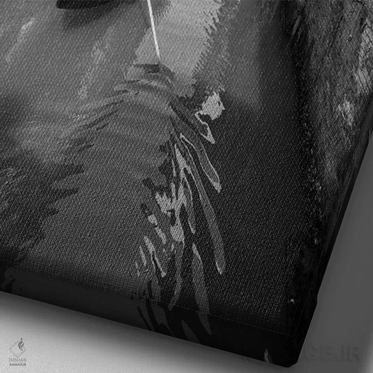 تابلو دکوراتیو Italy,سواری گوندولا در یک کانال ونیز، ایتالیا اثر یان بکه - نمای نزدیک بافت بوم