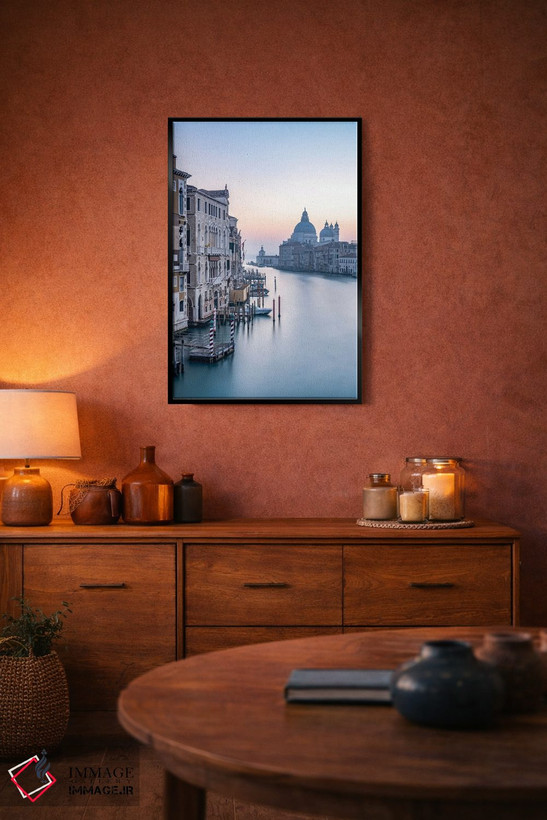 تابلو دکوراتیو Venice, Italy,کانال بزرگ ، ونیز، ایتالیا اثر یان بکه - D4B
