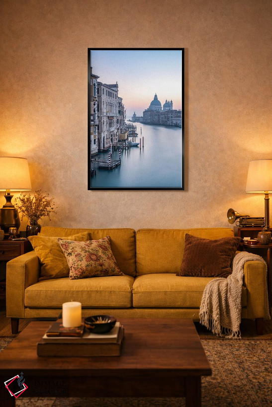 تابلو دکوراتیو Venice, Italy,کانال بزرگ ، ونیز، ایتالیا اثر یان بکه - D5B