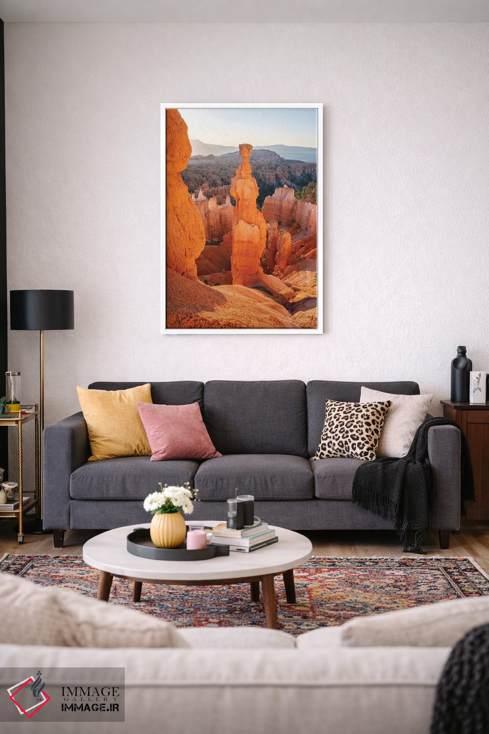 تابلو دکوراتیو Bryce Canyon National Park, Utah, USA,پتک ثور، پارک ملی برایس ک… اثر یان بکه - D3W