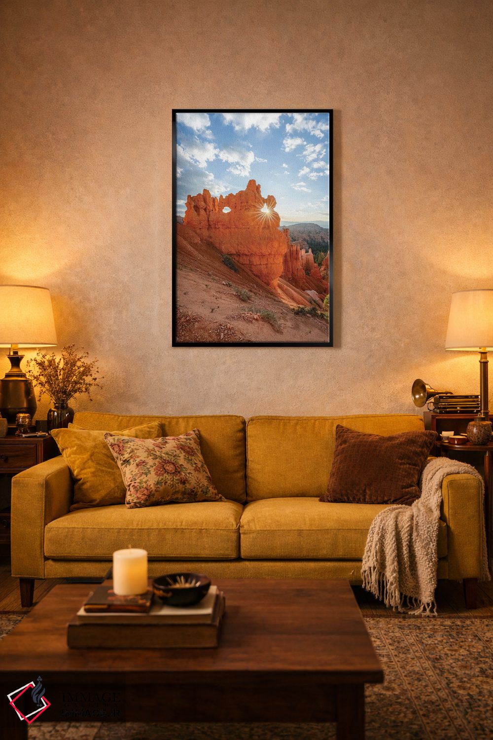 تابلو دکوراتیو Utah, USA,هوتوز در پارک ملی برایس کنیون، یوتا، آمریکا اثر یان بکه - D3B