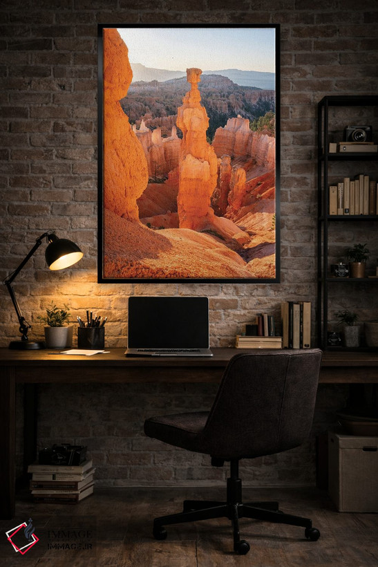 تابلو دکوراتیو Bryce Canyon National Park, Utah, USA,پتک ثور، پارک ملی برایس ک… اثر یان بکه - D6B