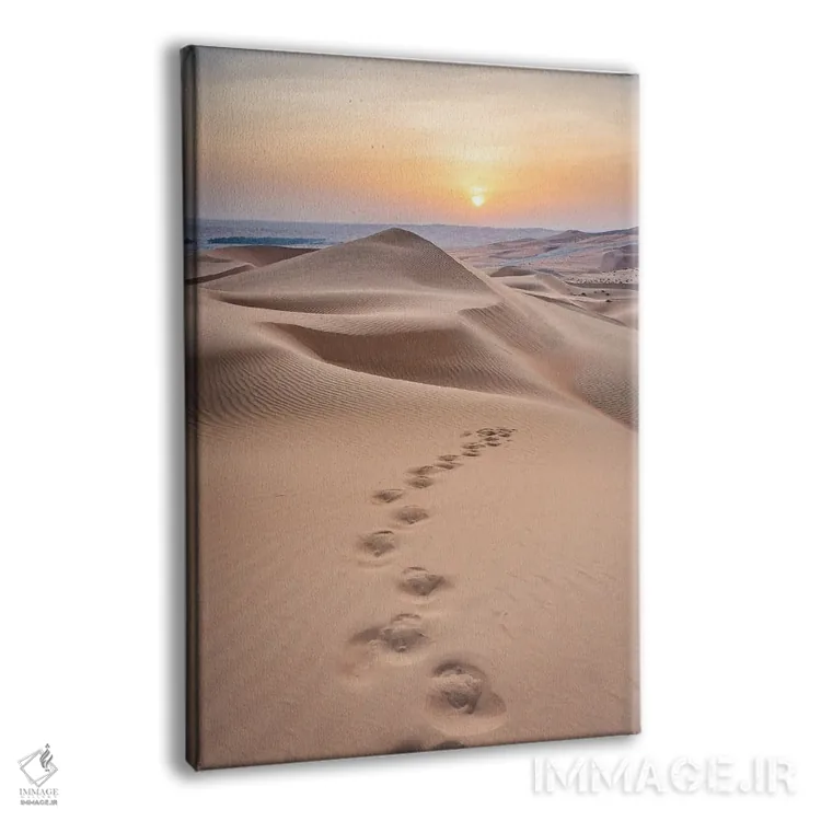 تابلو دکوراتیو Empty Quarter, Abu Dhabi, United Arab Emirates,غروب در صحرای رو… اثر یان بکه - نمای پرسپکتیو محصول