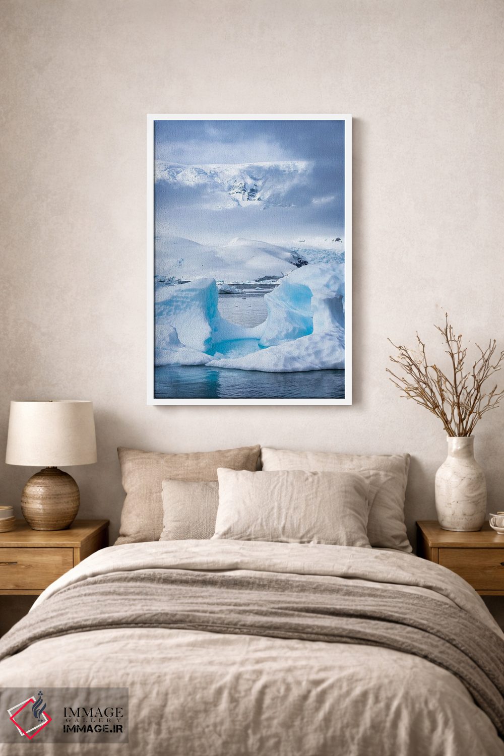تابلو دکوراتیو Antarctic Peninsula, Southern Polar Ocean,آب های یخی جنوبگان، ش… اثر یان بکه - D1W