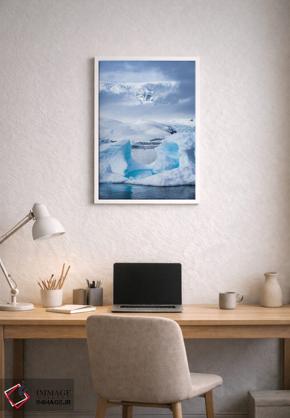 تابلو دکوراتیو Antarctic Peninsula, Southern Polar Ocean,آب های یخی جنوبگان، ش… اثر یان بکه - D2W