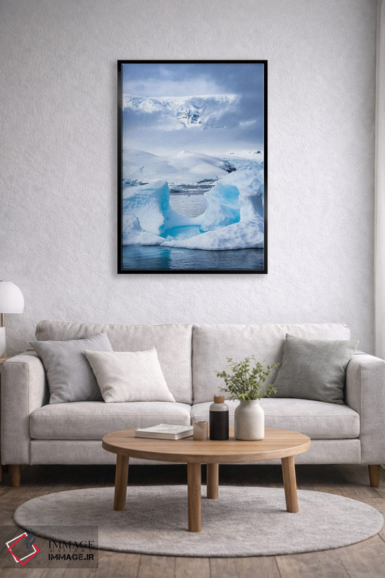 تابلو دکوراتیو Antarctic Peninsula, Southern Polar Ocean,آب های یخی جنوبگان، ش… اثر یان بکه - D4B