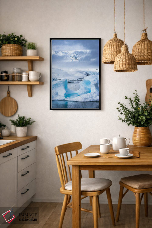 تابلو دکوراتیو Antarctic Peninsula, Southern Polar Ocean,آب های یخی جنوبگان، ش… اثر یان بکه - D6B