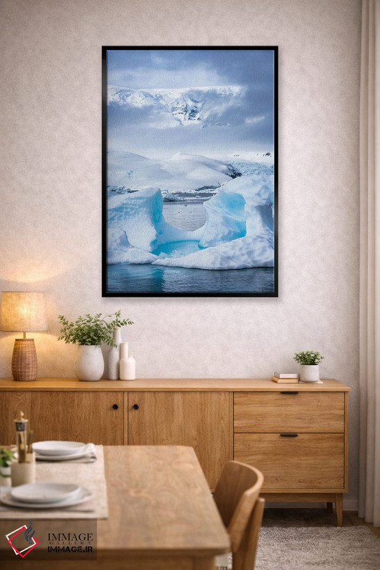 تابلو دکوراتیو Antarctic Peninsula, Southern Polar Ocean,آب های یخی جنوبگان، ش… اثر یان بکه - D5B