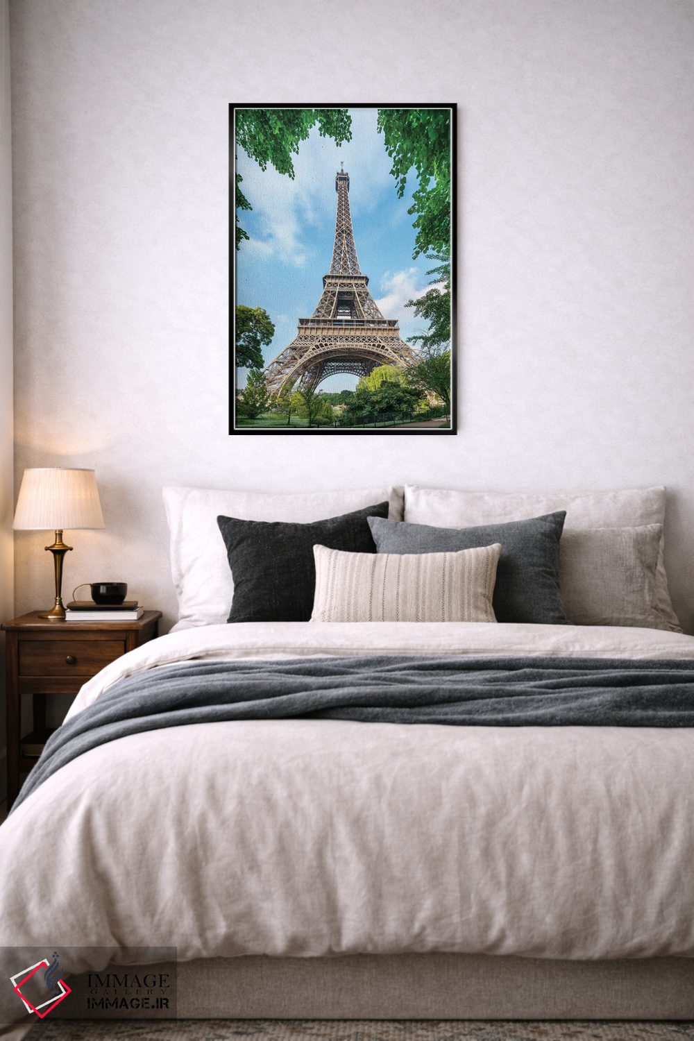 تابلو دکوراتیو Paris, France,برج ایفل در تابستان، پاریس، فرانسه اثر یان بکه - D6B