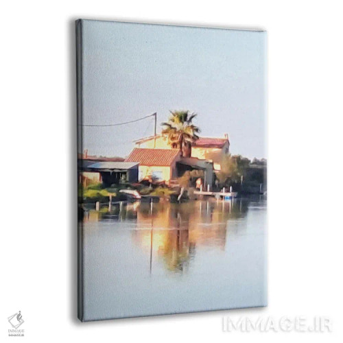 تابلو دکوراتیو خانه کنار دریا در فرانسه اثر ژان-نوئل لو ژونتر - نمای پرسپکتیو محصول