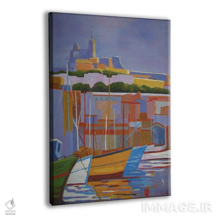 تابلو دکوراتیو مارسی II اثر ژان-نوئل لو ژونتر - نمای پرسپکتیو محصول