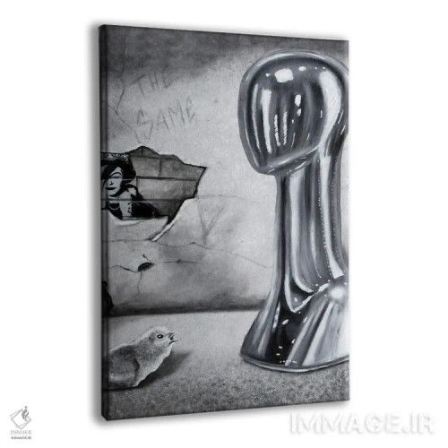 تابلو دکوراتیو همان اثر جونیر ناوارو - نمای پرسپکتیو محصول