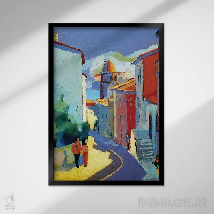 تابلو دکوراتیو کلیور اثر ژان-نوئل لو ژونتر - نمای قابدار مشکی