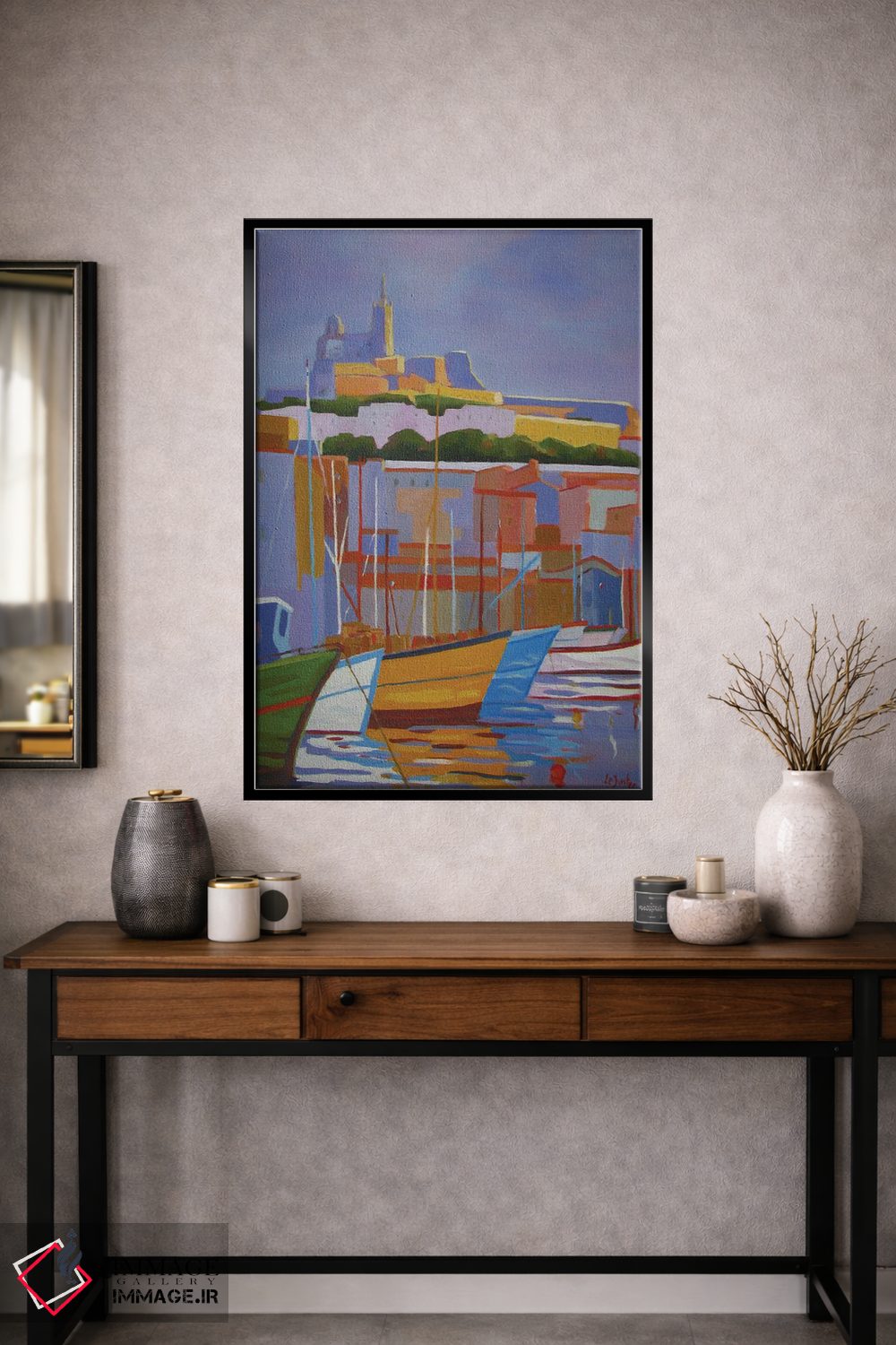 تابلو دکوراتیو مارسی II اثر ژان-نوئل لو ژونتر - D2B