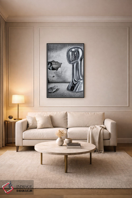 تابلو دکوراتیو همان اثر جونیر ناوارو - D2B