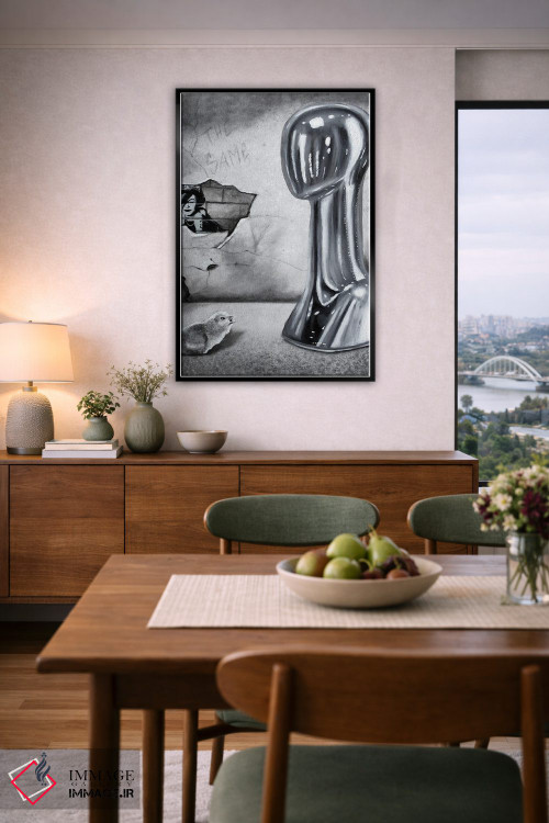 تابلو دکوراتیو همان اثر جونیر ناوارو - D3B