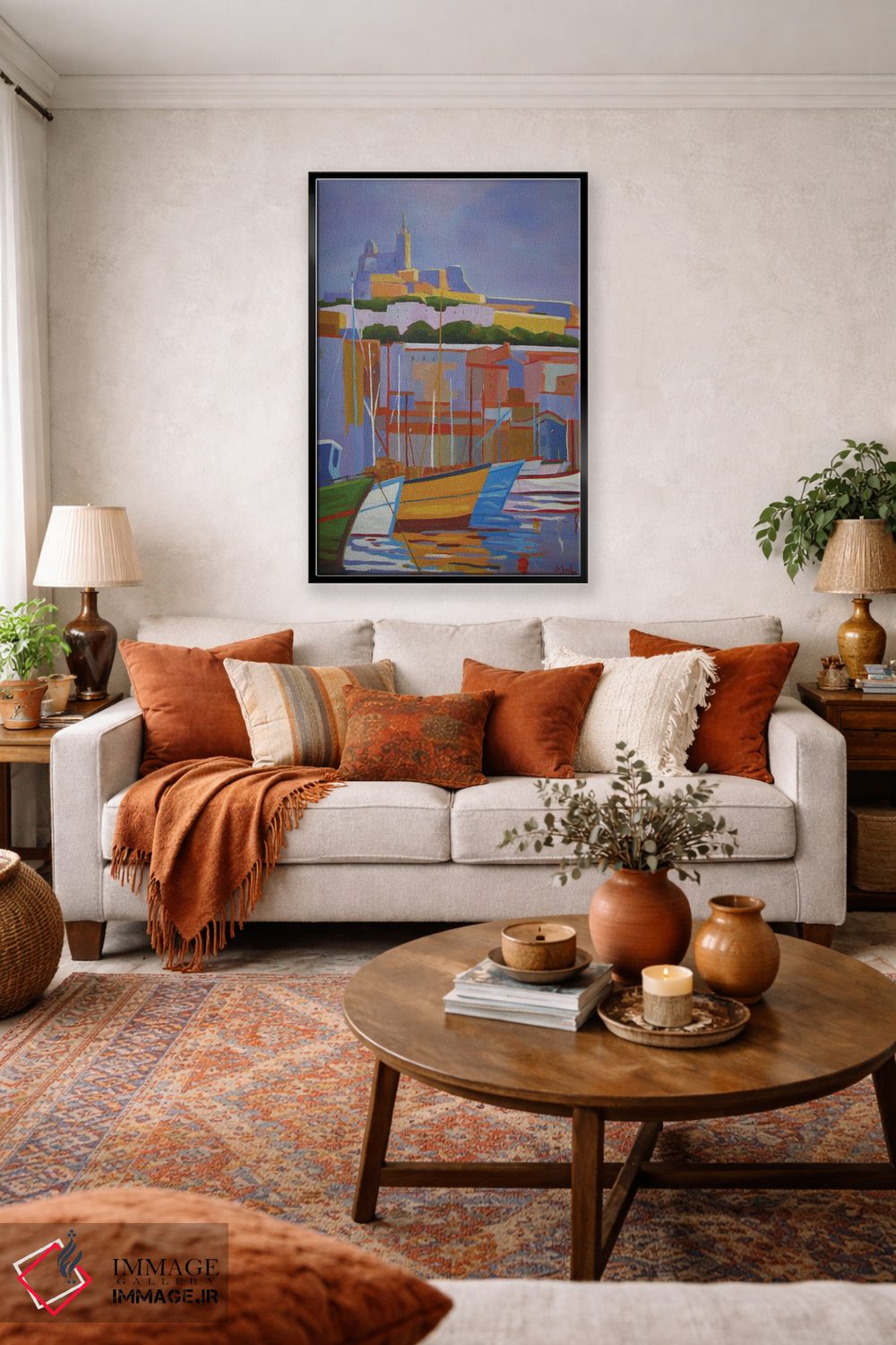 تابلو دکوراتیو مارسی II اثر ژان-نوئل لو ژونتر - D5B