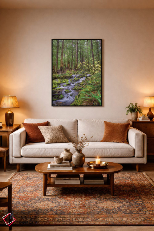 تابلو دکوراتیو Sol Duc River Valley, Olympic National Park, Washington… اثر جونز و شیملاک - D4B