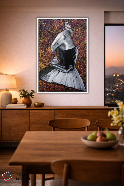 تابلو دکوراتیو رقاص باله اثر جونیر ناوارو - D2W