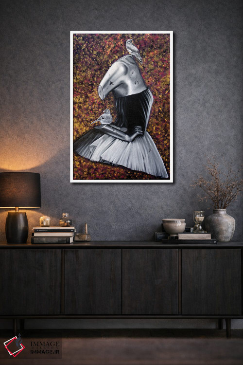 تابلو دکوراتیو رقاص باله اثر جونیر ناوارو - D1W