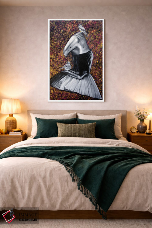 تابلو دکوراتیو رقاص باله اثر جونیر ناوارو - D4W