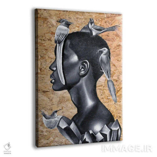 تابلو دکوراتیو تعادل اثر جونیر ناوارو - نمای پرسپکتیو محصول